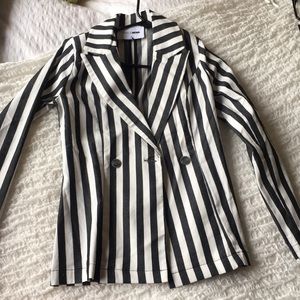 FN Striped Blazer